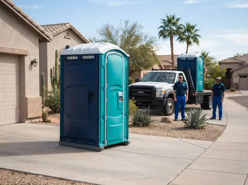 Deluxe Flushable Unit in Phoenix, AZ