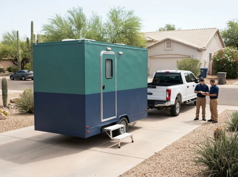 VIP Luxury Restroom Trailers in Phoenix, AZ
